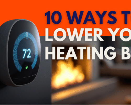 how to lower your heating bill